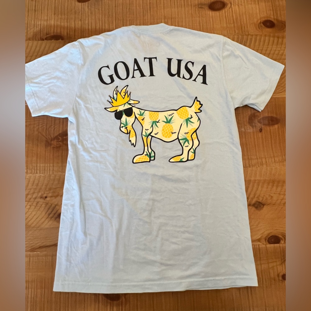 GOAT USA - Tee shirt with pineapple goat